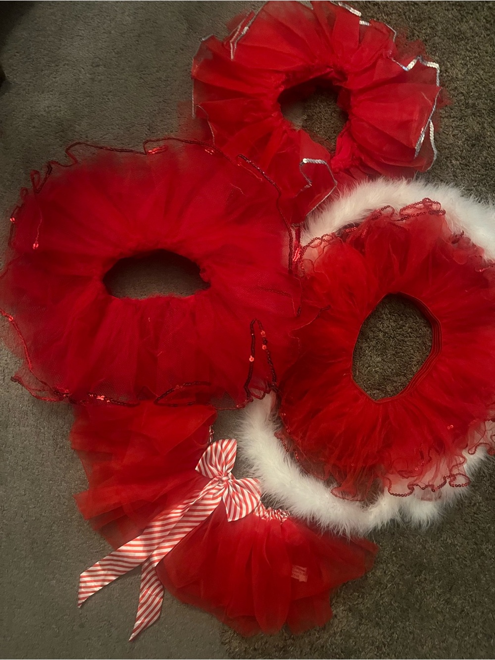 Red tutu bundle